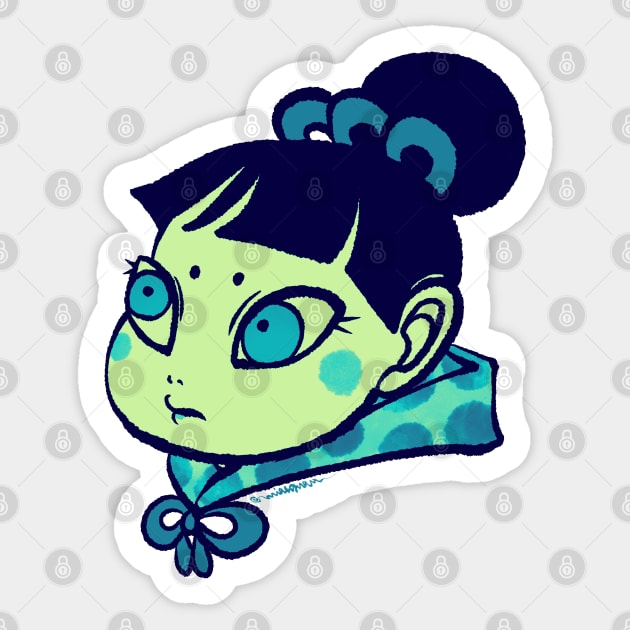 GIRL Sticker by miacomart